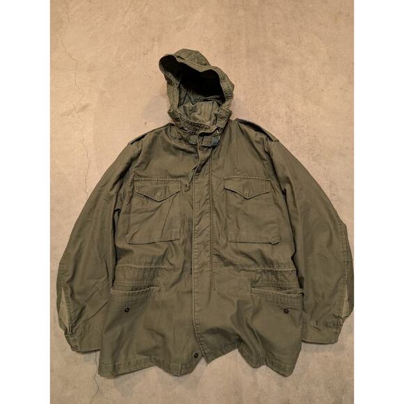 VTG 1960s U.S. ARMY M-65 Field Jacket Coat Cold Weather OG-107 Vietnam Scovile - Picture 12 of 16